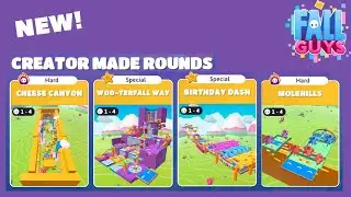 Creator made Rounds! (New Levels) - FALL GUYS