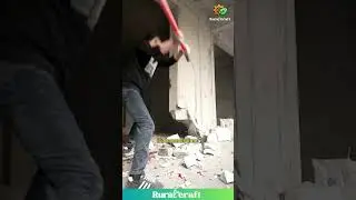 Wall vs. Sledgehammer: Who Wins? #demolition #destruction #satisfying