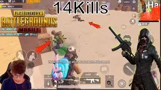 Morad 1vs4 14 KILLS Ep5| SOLO VS SQUAD | PUBG MOBILE | ROS KH 168