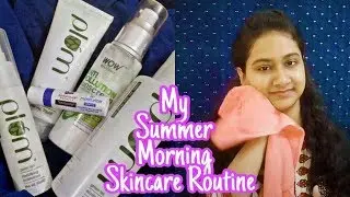 My Summer Morning Skincare Routine for Oily Skin to Normal Skin & Teenagers | Sneh Style.