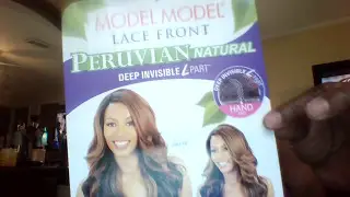 Model Model Peruvian L part lace front Alpine Meadow wig review