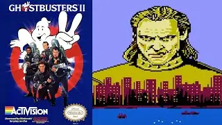 Ghostbusters II NES Game Over Screen for One Hour