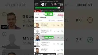 ARI VS YCC TODAY MATCH DREAM 11 PREDICTION TEAM #shorts #shortvideo #viral #youtubeshorts