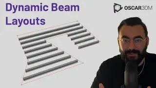 Grasshopper Basics: Beam Array with Contour