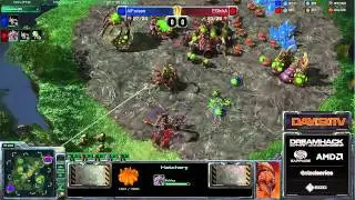 IdrA (Z) vs Forsen (Z) G1 Dreamhack Winter Group M - Day 1