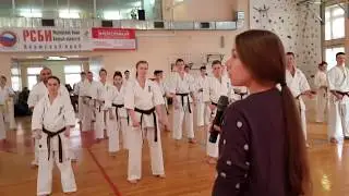 СБОРЫ ПОД РУКОВОДСТВОМ MAKOTO AKAISHI. ТРЕНИРОВКА 1.