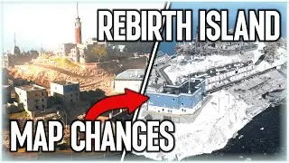 REBIRTH ISLAND COMPARISON: Old vs. New Map (Snow Rebirth Island - New POI) Rebirth Island Evolution