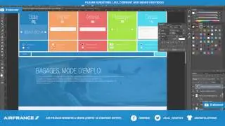 Air France Webdesign & More Designs (Sirpix 1k Contest)