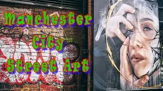 Manchester City in colour, Urban Photography workshop - Street Art - Graffiti - Lines & Shapes