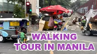 WALKING THE STREETS OF MANILA (NEAR US EMBASSY)