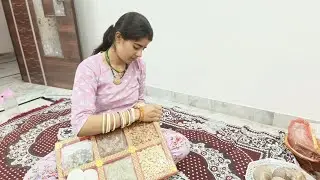 Engagement preparation🤩 सारी gr पे की 🎉silver poshak, jwellery hmari तरफ से✨ट्रे packing idias