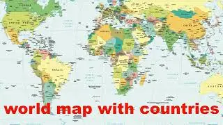 World Map | World Map With Countries | World Political Map
