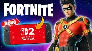 JOGANDO FORTNITE NO NINTENDO SWITCH 2 - FICOU BOM?
