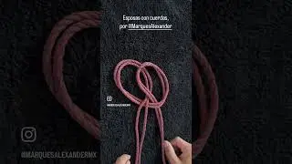 Esposas con cuerdas, handcuffs shibari