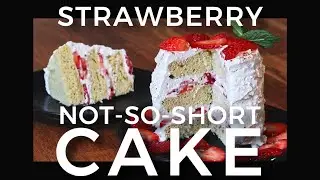 S02:EP02 &ndash; Strawberry Not So Short Cake (Keto Strawberry Shortcake, Low Carb Cake)