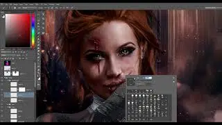 The Last Amazon Timelapse Painting