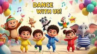Zumba Dance Song for Kids | Fun Animal Dance Party