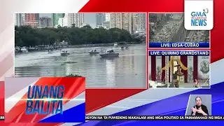 PCG &ndash; Patrol boats at iba pang floating assets, ide-deploy para sa Traslacion ng... | Unang Balita