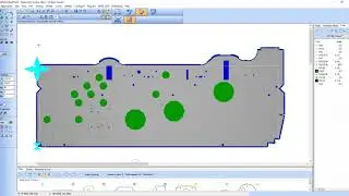 Radan CAD/CAM/MRP Software: Automatisches Entladen von Blechteilen auf Ablageposition