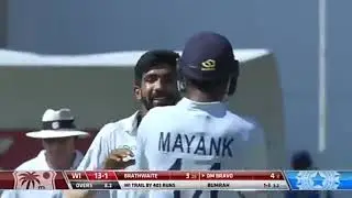 Hat-trick wikket by Jassi in test match.. #hattrick