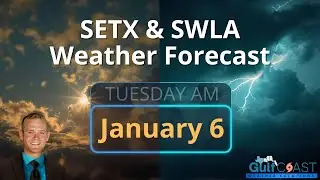 Warm Week for SETX & SWLA: Cold Front Late Friday Brings Showers, Storms & Much Cooler Weekend