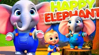 Jumpy Jumbo's Fun Day | Happy Elephant Song | அன்பான யானைப் பாடல் | #ChuChuTV Tamil Rhymes