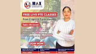 All You Must Know About PTE. #maxoverseas #pteexam #ptepreparation #pearsontestofenglish #crackpte