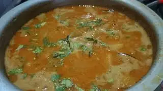 घरगुती पद्धतीची चविष्ठ वाटण्याची रस्साभाजी ||Wataneychi Rassa Bhaji ||Cook Time Kokni Racipe
