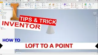 Inventor How To Loft To A Point