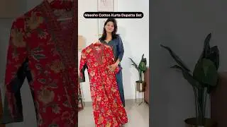 Meesho cotton kurta pant dupatta set l Meesho daily wear suits #meesho #kurtaset #kurtiwithpant