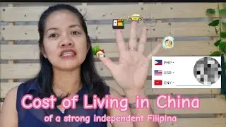 Cost of Living in 🇨🇳 of a strong indepent Filipina  | Living in China