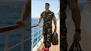 🙌🇮🇳 Real Hero: Indian Soldier Rescues Passengers From Sinking Shop 🚢🔥#shorts#ytstudio#indian#soldier