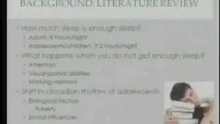How Changing to an Earlier School Start Time Affects Sleep Patterns and Cognitive Functioning