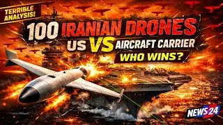 TERRIFYING! Could Iranian Drone Attacks Sink US Aircraft Carriers? Analysis 7 Global Military Facts