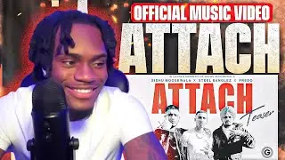 Attach (Music Video) Sidhu Moose Wala | Steel Banglez ft Fredo REACTION