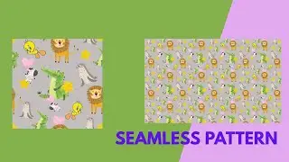 How to Make a Seamless Pattern in Adobe Photoshop | Easy Repeat Pattern Tutorial