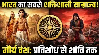 लाखों लाशों के ढेर पर खड़ा होकर क्यों रोया भारत का सबसे महान सम्राट? मौर्य वंश ANIMATION VIDEO