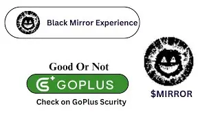 Токен Black Mirror Experience ($MIRROR) хорош или нет?