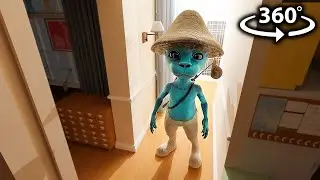 360° Smurf Cat Breaks into Your House! yeah part 2