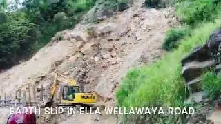 So Sri Lanka | Earth Slip in Ella Wellawaya Road