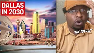 THIS IS THE FUTURE!? Dallas INSANE City of The Future in 2030! REACTION