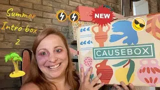 Causebox Summer intro box 2! Is it better then the first intro box??