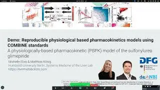HARMONY2025 - Demo: Reproducible physiological based pharmacokinetics models using COMBINE standards