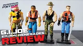 G.I. JOE Renegades: Sgt. Slaughter, Mercer, Taurus, Red Dog (1987 & 1986) [Ep 44] - RetroShArK