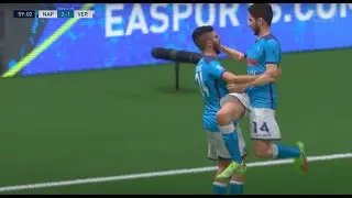 INSIGNE WHAT A GOAL!!! FIFA 22 FUMA Realistic Sliders - Napoli Serie A