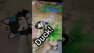 Cat Quacks Like Duck For 30 Seconds #shorts #pokemon #vtuber