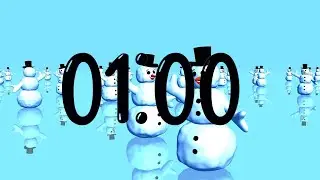 1-Minute Dancing Snowmen Timer for Classroom Management
