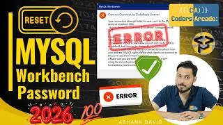 🔥 MySQL Workbench Password Reset in 2026 | 100% Working Method ✅ | Fix Access Denied Error