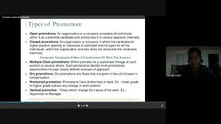 Promotion, Demotion, Transfer and Separation