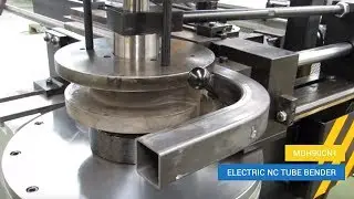 Electric NC Tube Bender  - MDH90CN1 / Square tube bending | AMOB
